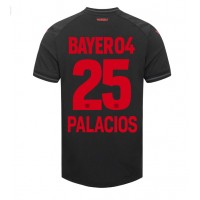 Bayer Leverkusen Exequiel Palacios #25 Hjemmedrakt 2023-24 Kortermet